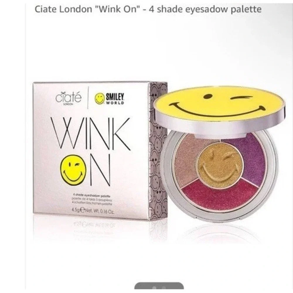 New Ciate London Wink On 4 Shade Eyeshadow Palette